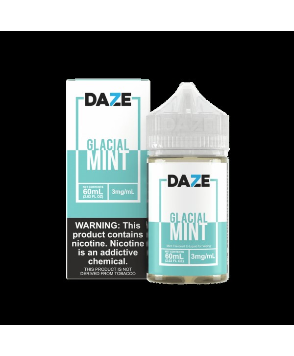 7 Daze Glacial Mint 60ml Vape Juice