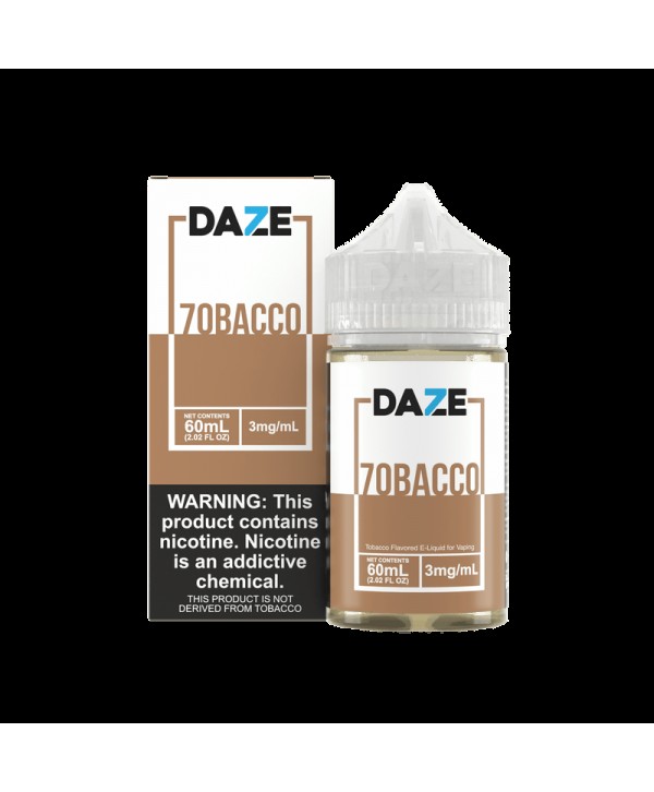 7 Daze Tobacco 60ml Vape Juice