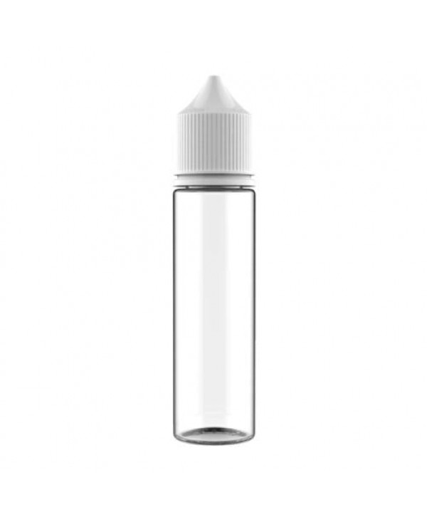 Chubby Gorilla 60ml Unicorn Bottle white w/ clear (V3)