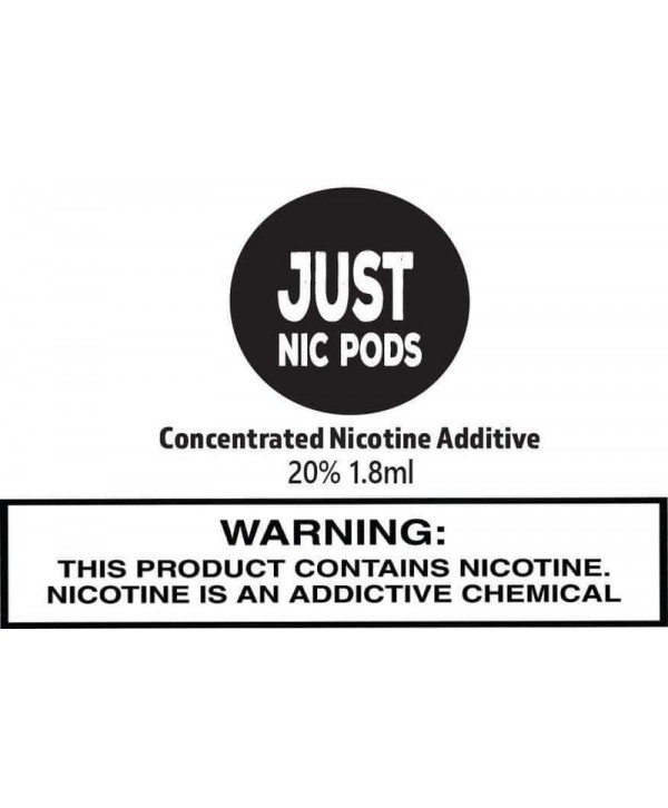 Zin Just Nic Pods Nicotine Additive