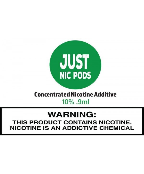 Zin Just Nic Pods Nicotine Additive