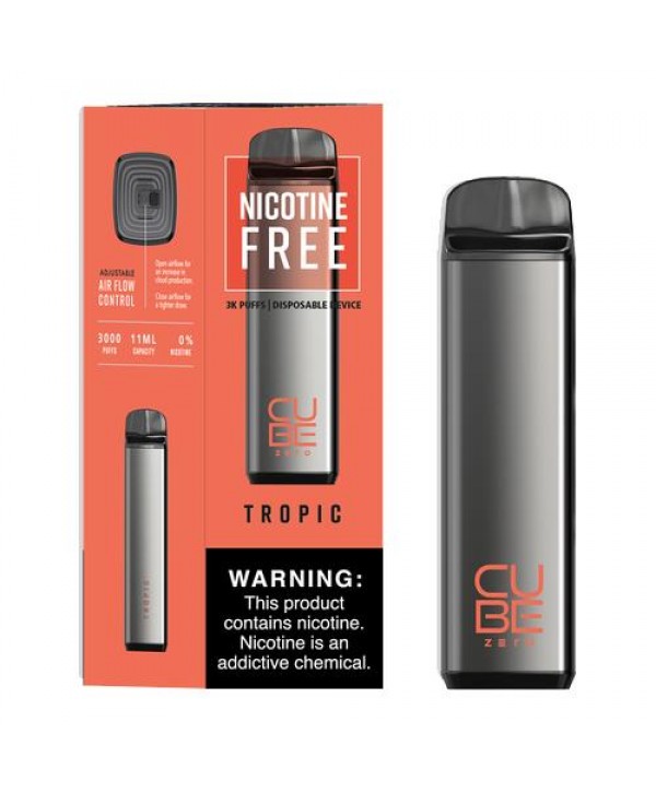 Cube Zero 0mg Disposable Vape