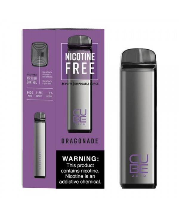 Cube Zero 0mg Disposable Vape