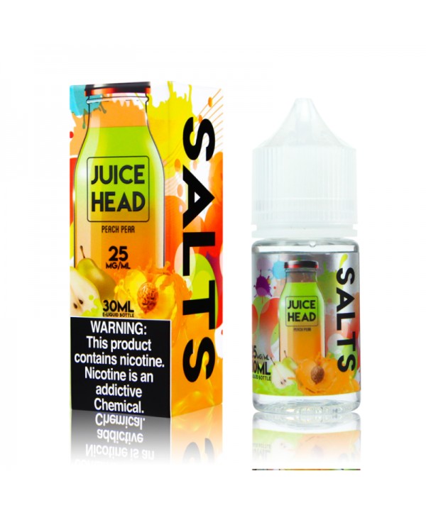 Juice Head Salts Peach Pear 30ml Nic Salt Vape Juice