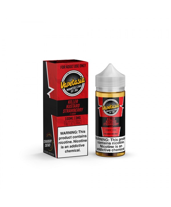 Vapetasia Killer Kustard Strawberry 100ml Vape Juice