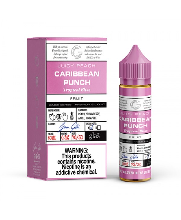 GLAS Basix Series Vape Juice Caribbean Punch 60ml