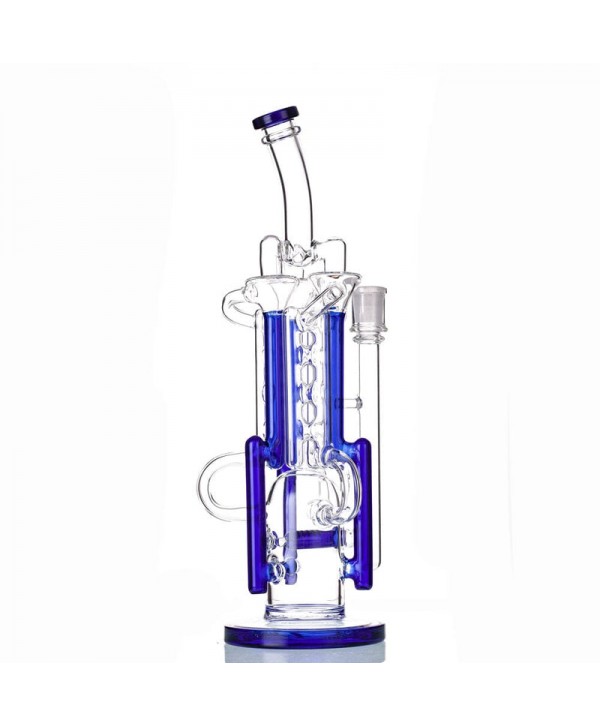 14" Mega Scientific Inline to Recycler Bong