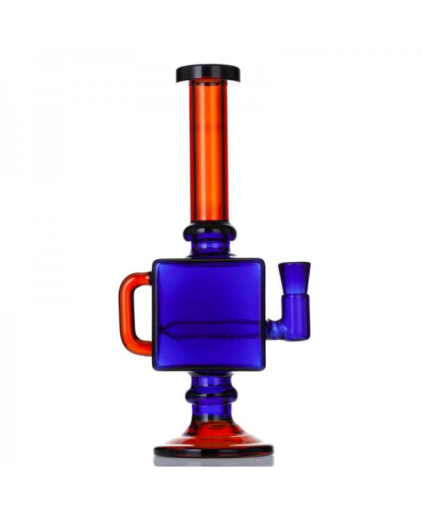 9.5" Square Recycler Dab Rig (Full Color)