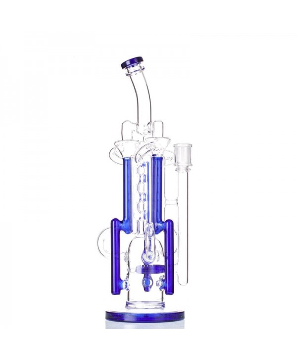 14" Mega Scientific Inline to Recycler Bong