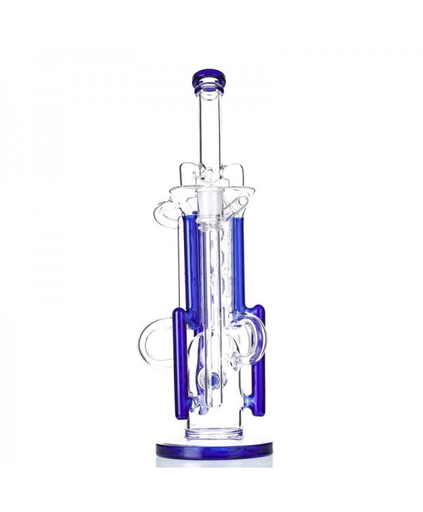 14" Mega Scientific Inline to Recycler Bong