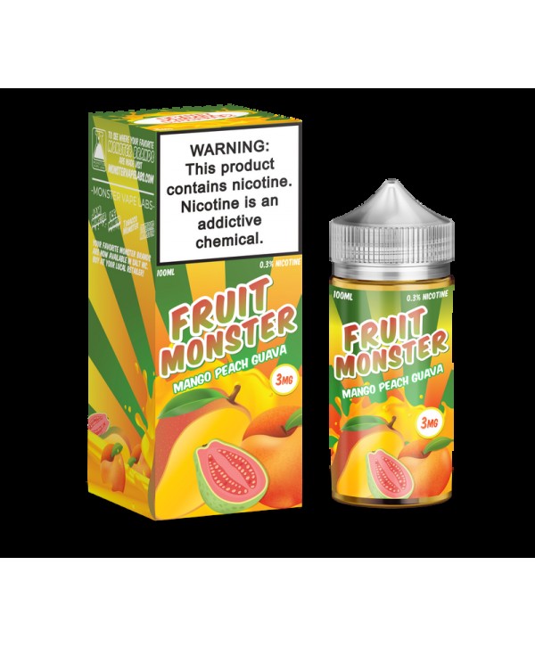 Fruit Monster Mango Peach Guava 100ml Vape Juice