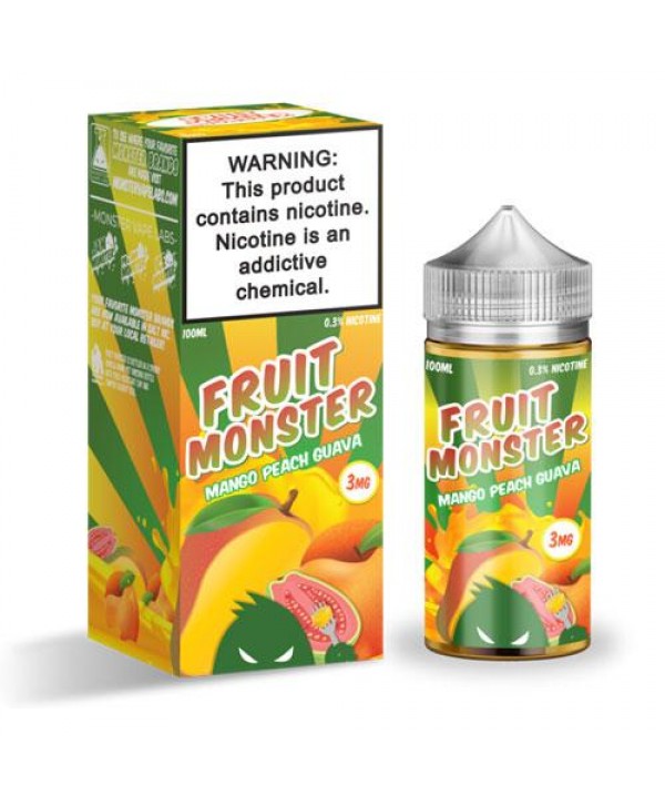 Fruit Monster Mango Peach Guava 100ml Vape Juice