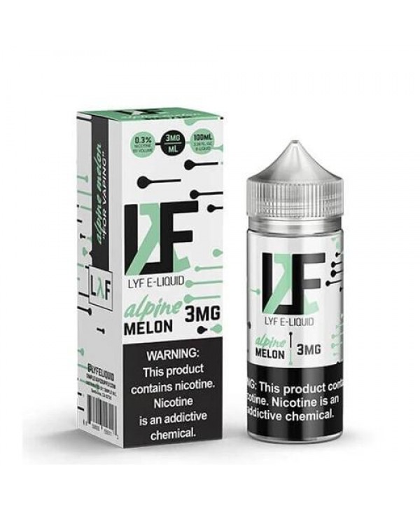 LYF Alpine Melon 100ml Vape Juice