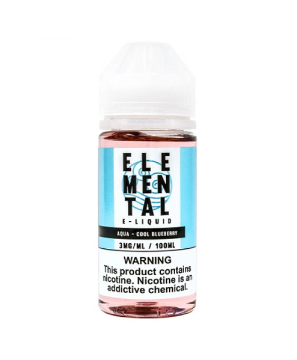 Elemental E-Liquid Aqua 100ml Vape Juice