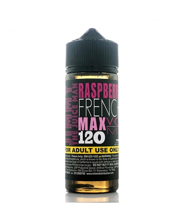 Jimmy the Juice Man Raspberry French 120ml Vape Juice