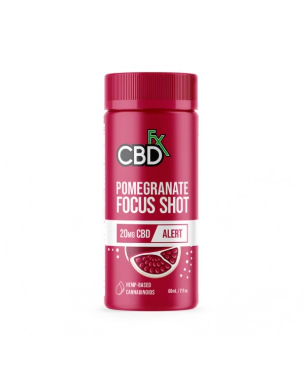 CBDfx 20mg CBD Focus Shots