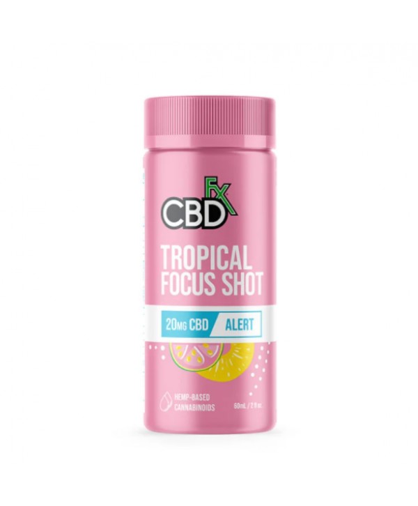 CBDfx 20mg CBD Focus Shots