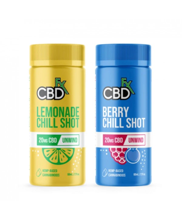 CBDfx 20mg CBD Focus Shots