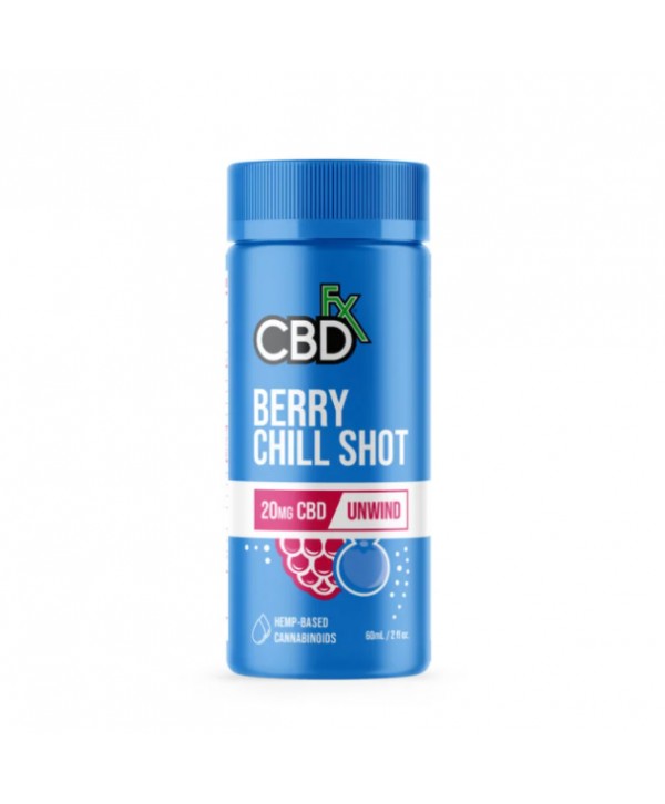 CBDfx 20mg CBD Focus Shots