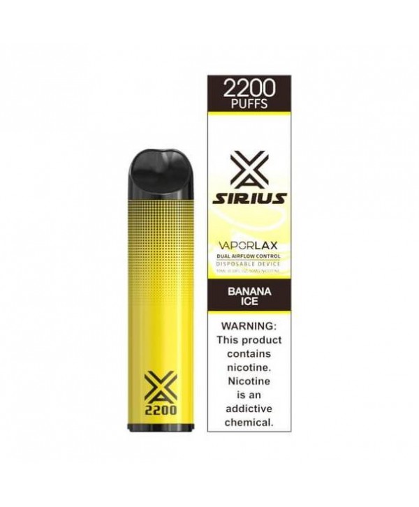 Vaporlax Sirius Disposable Vape