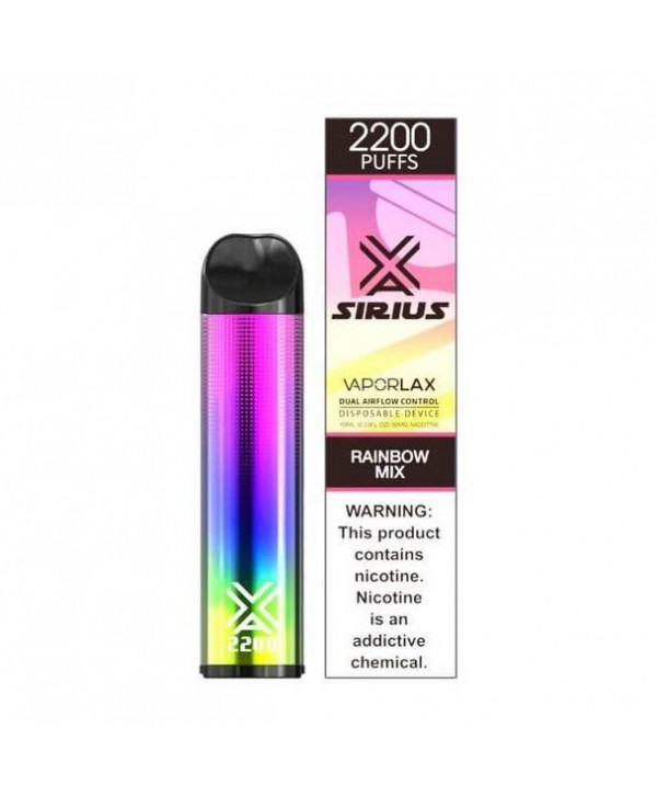 Vaporlax Sirius Disposable Vape