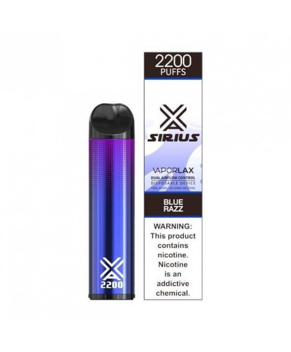 Vaporlax Sirius Disposable Vape