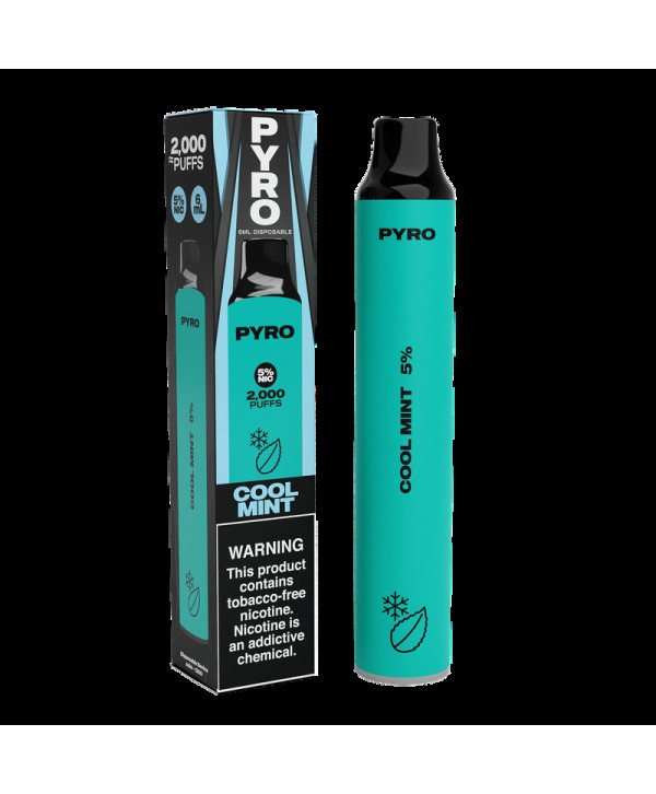 PYRO 2000 Disposable Vape - Cool Mint