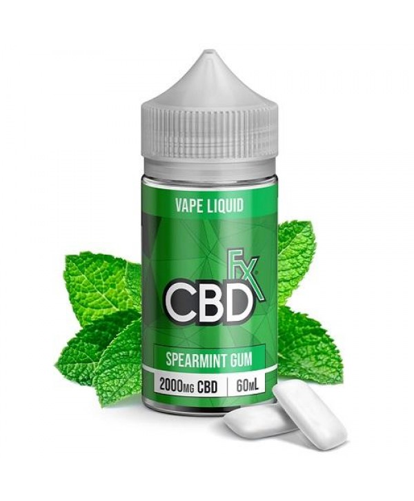 CBDfx Vape Series Spearmint Gum 60ml Vape Juice