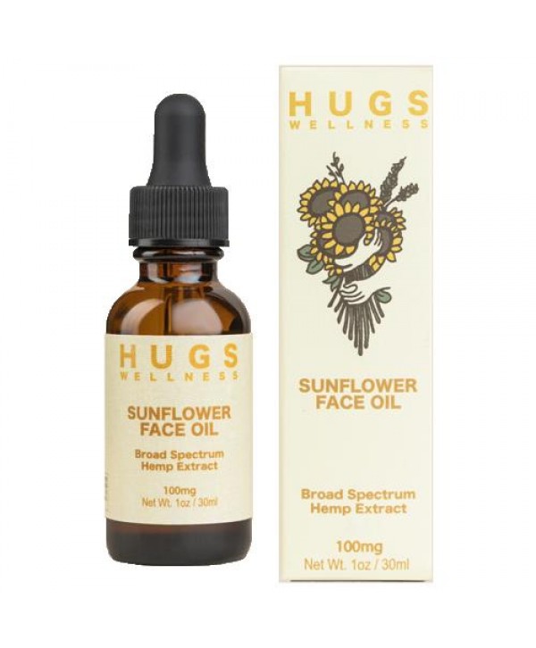 Hugs CBD Sunflower Face Oil