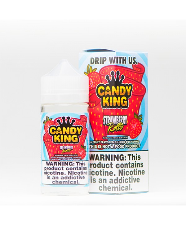 Candy King Strawberry Roll 100ml Vape Juice