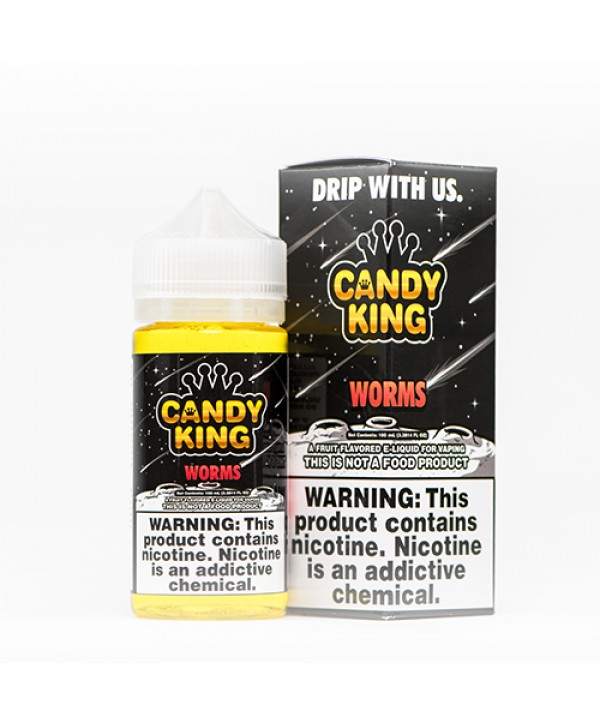 Candy King - Sour Worms (100ML)