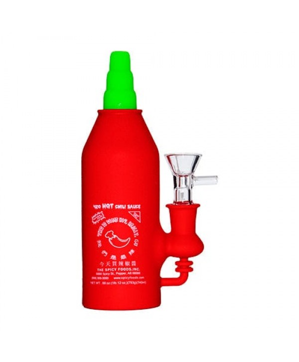 Silicone Siracha Bong