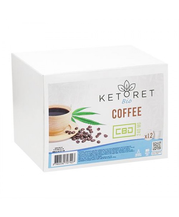 Ketoret Bio CBD Coffee K-Cups (12x Pack)