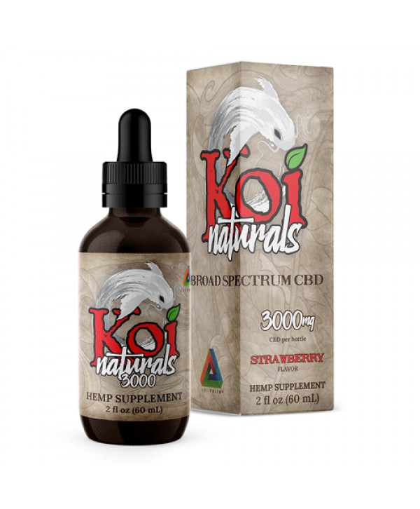 Koi Naturals Strawberry 60ml CBD Tincture