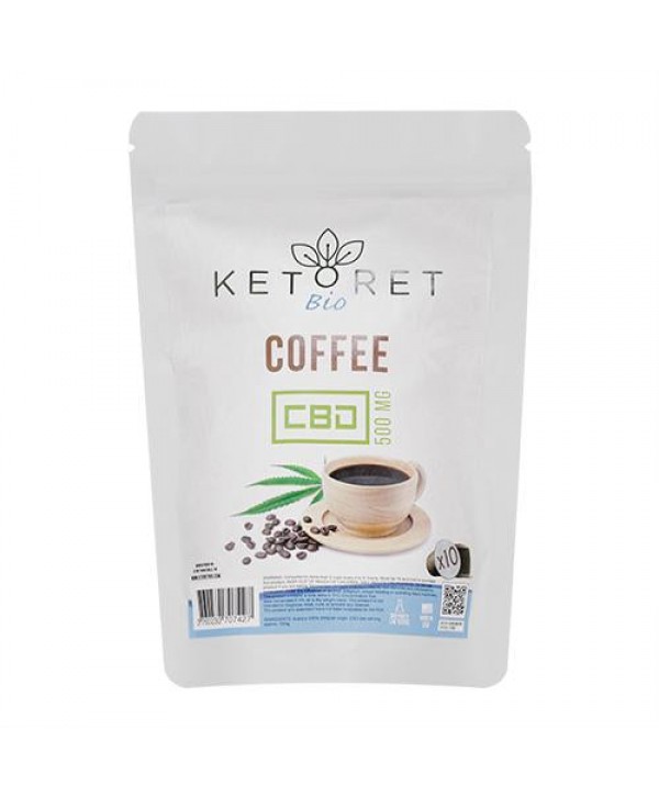 Ketoret Bio 500mg CBD Coffee Pods (10x Pack)