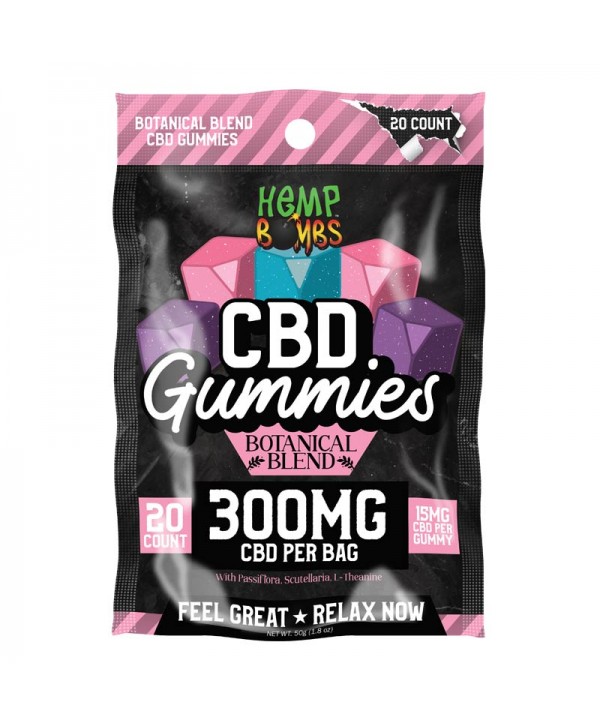 Hemp Bombs Botanical Blend CBD Gummies