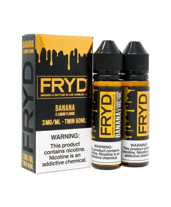 FRYD Banana 2x60ml Vape Juice