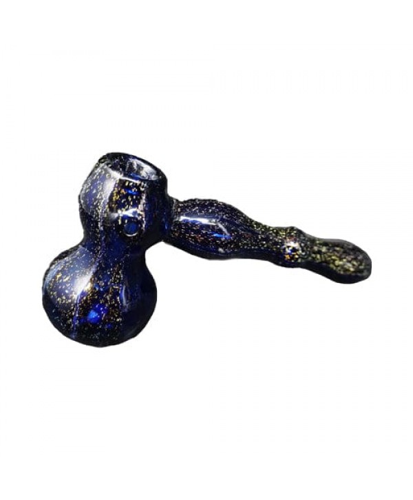 Full Dichro Heady Handmade Glass Hammer Pipe