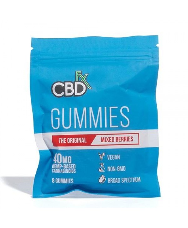 CBDfx Mixed Berry CBD Gummies