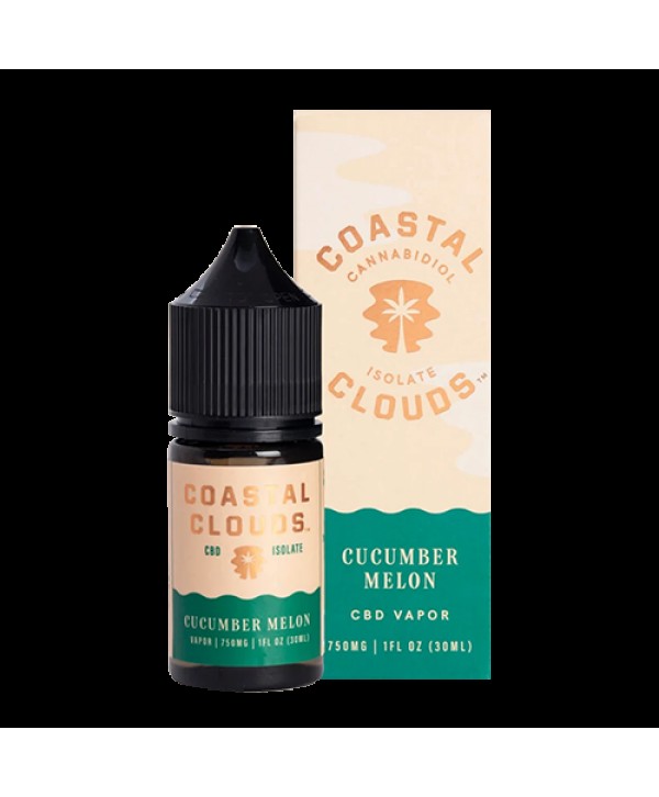 Cucumber Melon 30ml CBD Vape Juice - Coastal Clouds