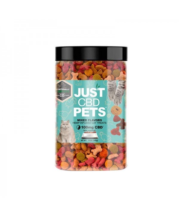 JustCBD Mixed Flavor CBD Cat Treats Default Title