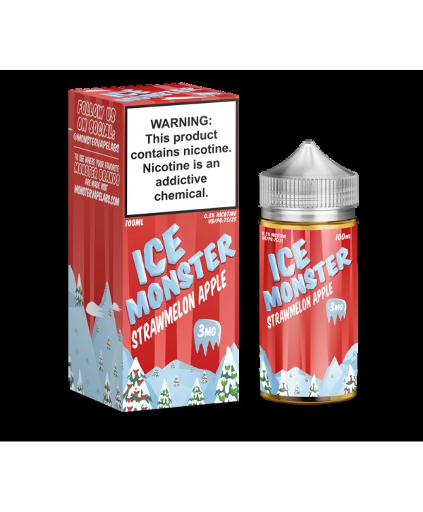 Ice Monster Strawmelon Apple 100ml Vape Juice