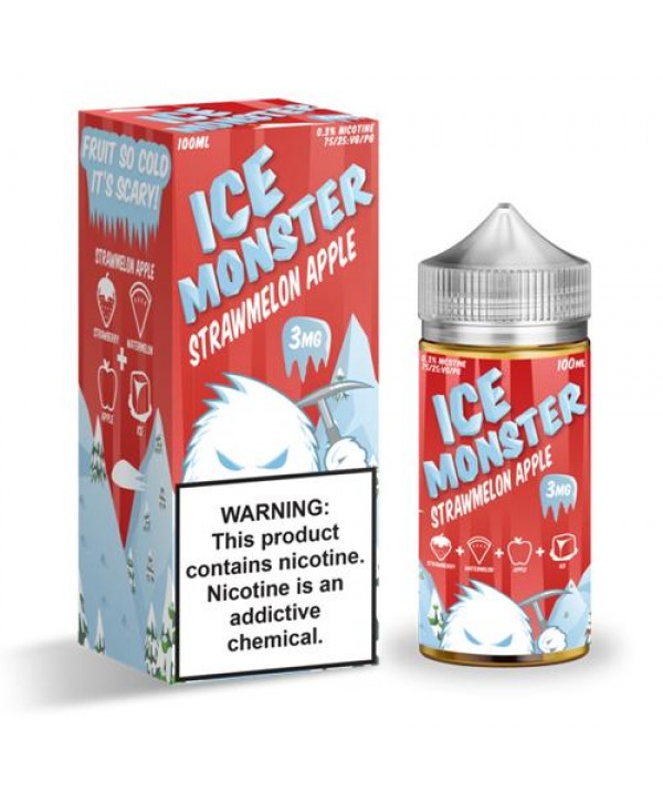 Ice Monster Strawmelon Apple 100ml Vape Juice