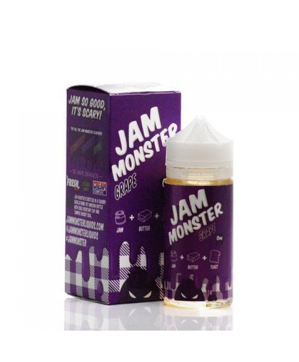 Jam Monster GRAPE Vape Juice 100ml