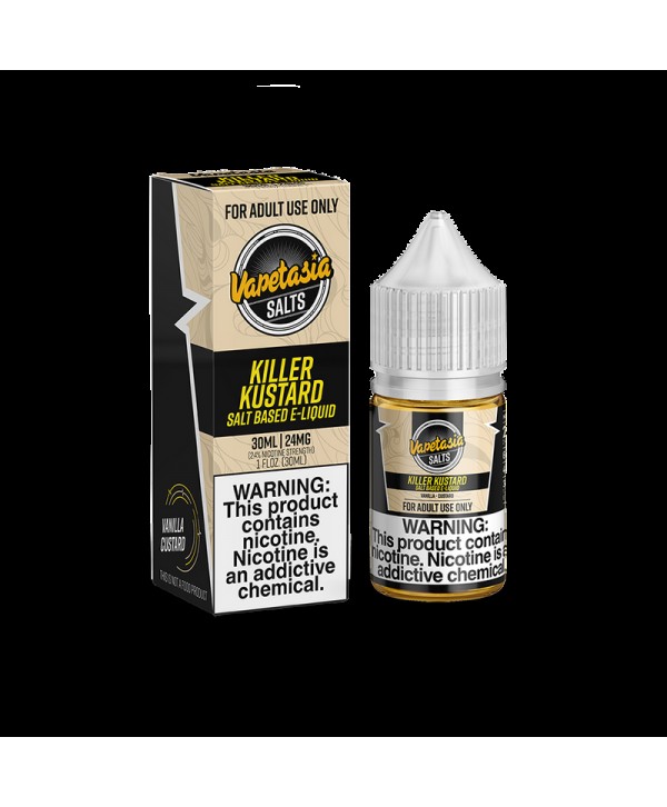 Vapetasia Salts Killer Kustard 30ml Nic Salt Vape Juice