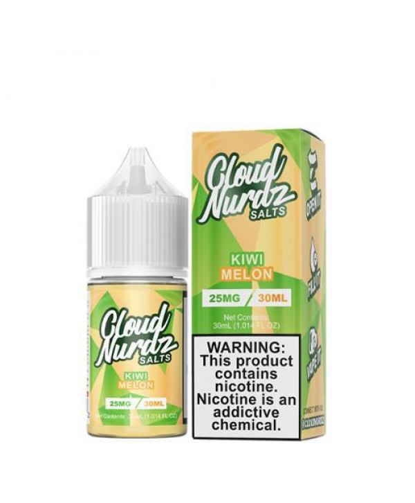 Cloud Nurdz Salts Kiwi Melon 30ml Nic Salt Vape Juice