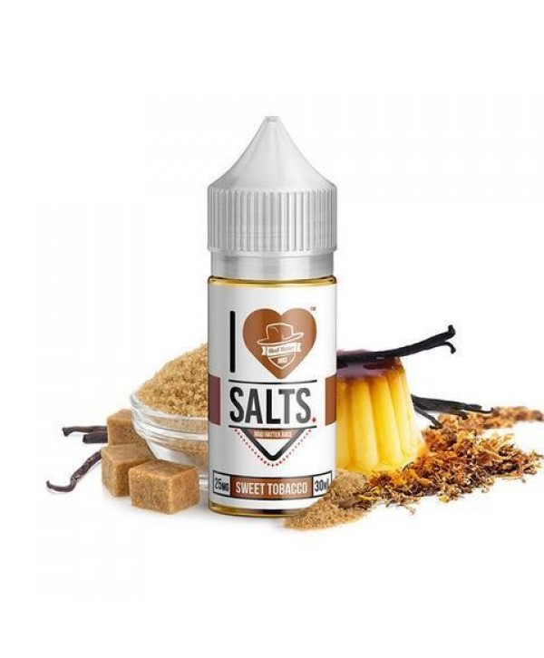 Mad Hatter Vape Juice I Love Salts Sweet Tobacco 30ml