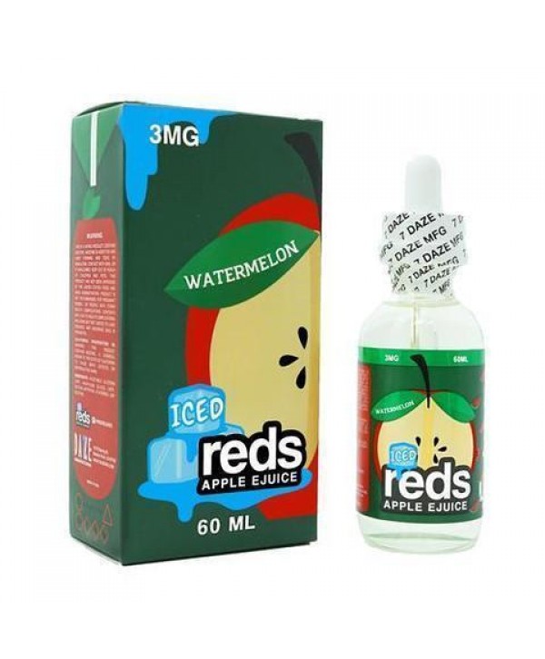 7 Daze Reds Apple EJuice - Watermelon ICED 60ml