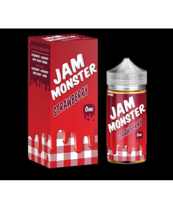 Jam Monster STRAWBERRY Vape Juice 100ml