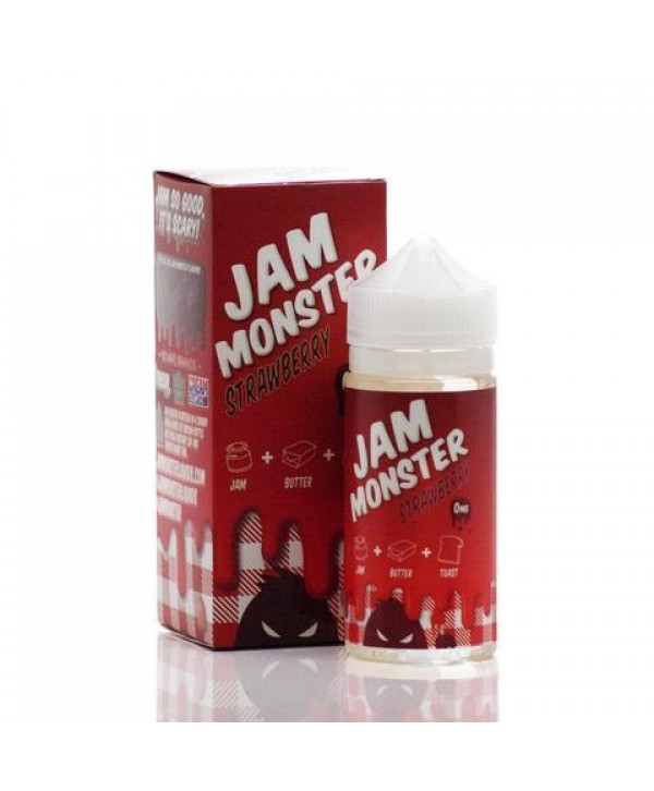 Jam Monster STRAWBERRY Vape Juice 100ml